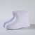 耐磨高筒棉靴白色靴 耐油耐酸厂厨房保暖雨靴EVA胶鞋 白色EVA（不加棉 ）中帮 38
