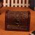 纳斯普金中式礼盒印章收纳盒古代简约复古盒子木盒木制木质盒子仿古礼物 地图方盒中号12*8*7