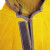 友盟（AP）AP-3000Y金黄色皮全护式焊帽牛皮电焊帽 短款（39X50CM）