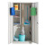 尚留鑫 钢制清洁柜双门保洁柜加厚卫生工具存放柜 SLX-QJG-G02