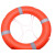 防汛应急游泳实心塑料救生圈专业船用泡沫求生圈免充气防护 防汛救生衣中性加厚