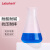 LABSHARK 塑料锥形瓶实验室三角烧瓶广口带刻度PP耐高温摇瓶 塑料锥形瓶 大口不带盖 100ml