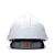 HKFZ海华A7国标湖北电网电绝缘工地安全帽蓝色防砸透气安全帽厂家印字 A7黄色抽拉帽衬