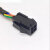 B2伺服驱动器电机线 电源动力电缆ASDBCAPW0203 ASDBCAPW0205 黑色 10m