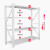 科瑞尼 仓储货架 展示架 工厂置物架 货架子 超市层架 重型货架 白色主架200*60*200cm=4层 200kg/层