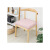 简约现代家用椅套弹力通用餐桌牛角椅子套罩餐椅办公转椅坐套凳套 16#玉石白 常规