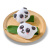 乐满屋小熊猫头棉花糖果软儿童节烘焙蛋糕装饰摆件网红儿童卡通动物造型 熊猫棉花糖1000克52颗袋装