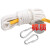 安全绳吊绳高空作业绳棉绳电工绳保险绳捆绑吊绳空调耐磨棉麻绳子 φ20mm 15米+双钩