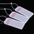 华瑶电缆标识牌 PVC手写标牌带字标志牌ABS电线塑料吊牌扎带挂牌 电缆标识牌100只+扎带100条