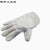 双层全帆布劳保用品手套耐用加厚复合绒里线工业修防护电焊工 丙布原条半内衬(10双) XL