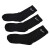 耐克（NIKE）【三双装】NIKE耐克2022新款运动袜棉袜船袜短袜中长筒袜 SX7676 SX7676-010（黑色中筒/三双装） L/建议42-46码