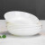 国玥骨瓷纯白盘子餐具家用饭盘套装陶瓷碟子创意水果沙拉盘釉下彩 纯白汤盘10个装 8英寸 108