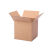 正方形纸箱子半高扁平快递打包箱特硬包装盒小矮扁纸盒子 三层顺丰3号30*25*20cm18个