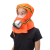 凯安消防面具火灾防毒防烟防火逃生面罩3C过滤式自救呼吸器 披肩通用2个+玻纤毯1张（1.5米）