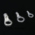 欧式OT1-4冷压端子1.5 2.5-3 5 6 8 10 圆型裸铜线鼻子焊口接线耳 OT4-4 100个 4平分线-4MM孔