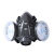 防尘口罩防工业粉尘硅胶电焊打磨煤矿化工面具KN95面罩 一包滤棉（20片）