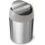 Simpleuman厨房卫生间不锈钢脚踏板式垃圾桶分类45610L 不锈钢色桌面垃圾桶 1.L 国内