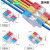 快速接线端子接线柱筒灯快接头对接电线按压式连接器神器卡扣夹 盒装【2进2出钢片、铜片混装】50只 无规格