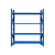 筑华工品 工具架四层，重载可调整各层之间的间隔1800*1000*500mm蓝色材质冷轧钢板 一套价