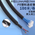 华昊运辰 塑料波纹管PA尼龙PP防水阻燃螺纹管穿线软管PE电线电缆保护套线管 PE-AD21.2/100米