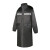 雨林军 长款雨衣 连体连帽安全反光雨衣 单位：套 黑色XL 