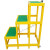 适用晶锦电力绝缘凳玻璃钢高低凳电力绝缘双层凳可移动电工登高凳 绝缘凳 三层120cm