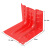 星工（XINGGONG）ABS防洪挡水板 可移动防汛挡水板活动式 L型挡水板组合式 红色单片装