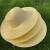钢米 草帽塑料编织帽遮阳帽劳保工用帽 38cm (顶)