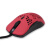 G-WOLVES 游狼 HT-M 轻量化 有线游戏鼠标 常规色 胭脂红 原相3360 CLASSIC版 侧面无镂空 62克