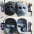 HKFZ电焊面罩头戴式防烤脸焊帽电焊眼镜焊工轻便透气防护焊工面罩 添新焊友透明眼镜3支