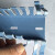 高品质灰色PVC线槽配电柜箱走线槽阻燃U型行线槽明装塑料线槽 蓝色 3020加厚一箱