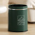 圆形双桶垃圾桶隐藏垃圾袋家用塑料卫生桶自动吸附垃圾袋垃圾桶 墨绿色 13L