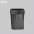 新中式复古仿木纹垃圾桶创意客厅厨房卫生间纸篓塑料无盖大号  大圆咖啡色