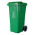 120升户外分类垃圾桶带轮分类果皮箱100L240四色垃圾分类环卫桶大 100升分类灰色其他两轮盖子