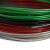 历修定制304不锈钢钢丝绳 葡萄架大棚 晾衣绳牵引彩色包胶涂塑细软起重绳 红色包塑5毫米10米送2个卡头