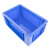 海斯迪克 HKW-165 加厚塑料周转箱 韩式物流箱仓储物箱 货架零件箱运输汽车配件工具箱 400*300*150mm蓝
