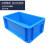 EU周转箱长方形底盘蓝色加厚车载储存物流箱零件收纳配件盒 盖子:4611.4616.4622.4628灰色