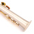 美德威 高音降B调萨克斯白铜管体漆金工艺 一体式高端专业演奏款MSS-1000 一体白铜拉丝款 MSS-1000DK