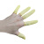 加厚防滑乳胶手指套米黄色无尘一次性点钞橡胶劳保美容美甲手指 白色(机卷) 400g/约540个