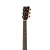 雅马哈（YAMAHA）FG800BS雅马哈单板民谣吉他初学入门jita乐器 圆角 41英寸