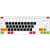 升派（ESPL） 华硕笔记本电脑键盘保护膜贴膜 F454LJ F450V A450J X455YI 七彩蓝底