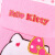 Hellokitty凯蒂猫女童帽子公主遮阳太阳鸭舌帽小孩儿童宝宝空顶帽 KT4054粉红 54cm适合5-10岁