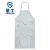 星工（XINGGONG)围裙 防尘防护静电围裙 工作围裙工作服 白色