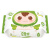 顺顺儿韩国原装进口新生儿宝宝柔纸巾绿色系列便携随身装20抽6包