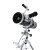Sky-Watcher 信达小黑 150750EQ3D天文望远镜专业观星高倍高清抛物面单速铝脚 单速铝脚套餐8：高倍3X消色差版