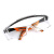 UVEX防护眼镜9064185护目镜 防雾防刮防冲击防溅射 德国优维斯astrospec2.0安全眼镜 橙色 1副装