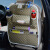 WRC 汽车置物袋 车用座椅后背挂式收纳袋 杂物储存袋 置物袋 整理袋 座椅保护套 方格皮款米色
