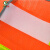 安全反光马甲 可印字交通反光背心衣服 防护背心  环卫马甲反光服 A款 橘红色  20件以上可以印字 通码