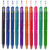 日本pilot百乐可擦笔LFBK-23EF热可擦中性笔黑色魔力擦笔小学生用摩易可檫三年级0.5笔芯 蓝色 12支盒装