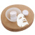 三本 面膜粒压缩面罩DIY自制男女护肤工具面膜纸25枚带碗 3盒